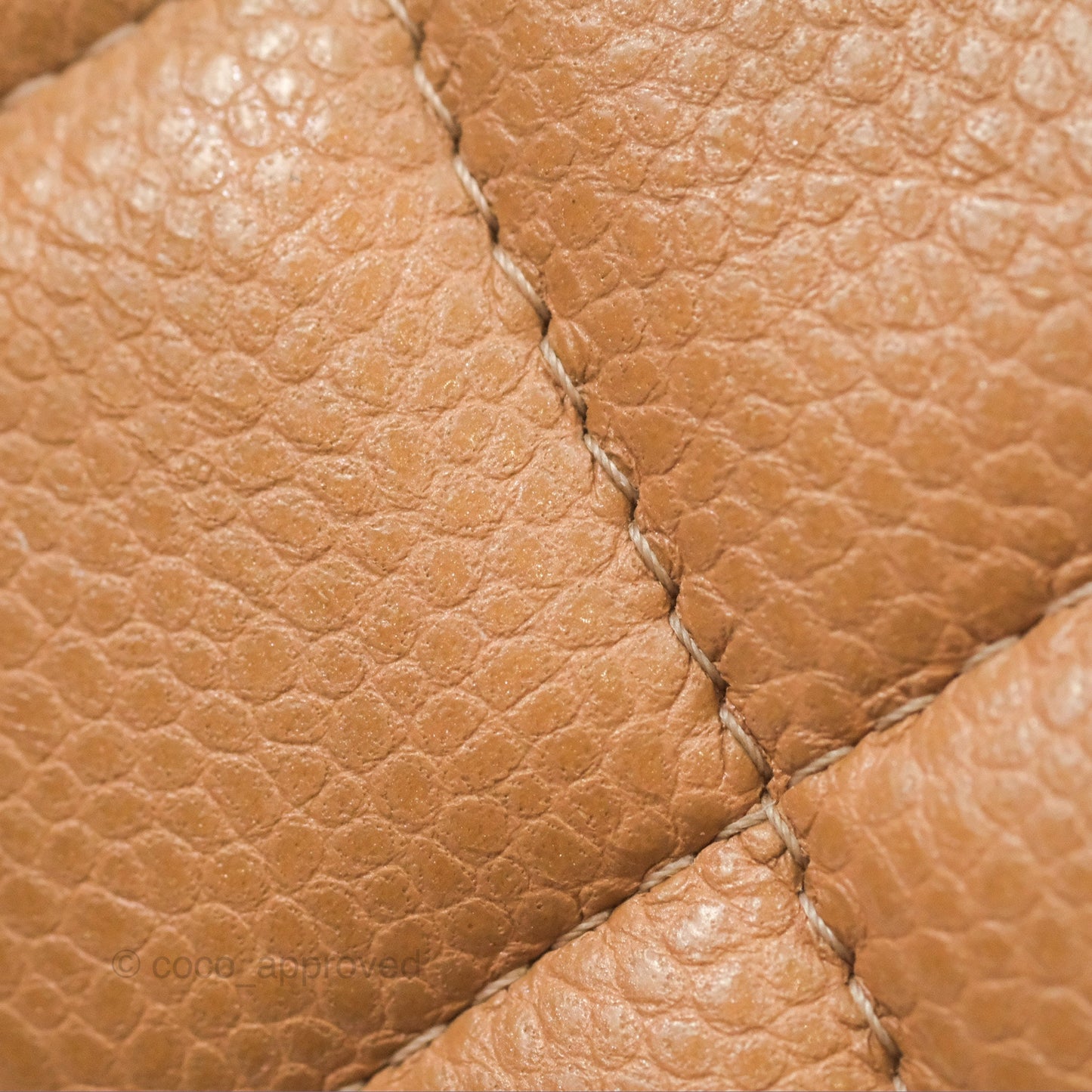 Chanel Classic Jumbo Double Flap Dark Beige Caviar Gold Hardware⁣⁣ 18S