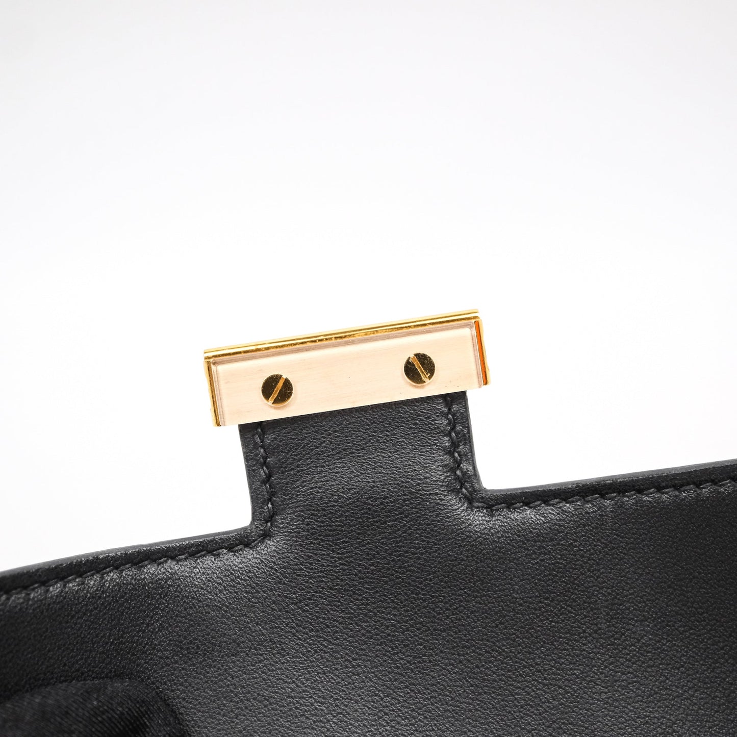 Hermès Constance Mini 18cm Black Epsom Gold Hardware