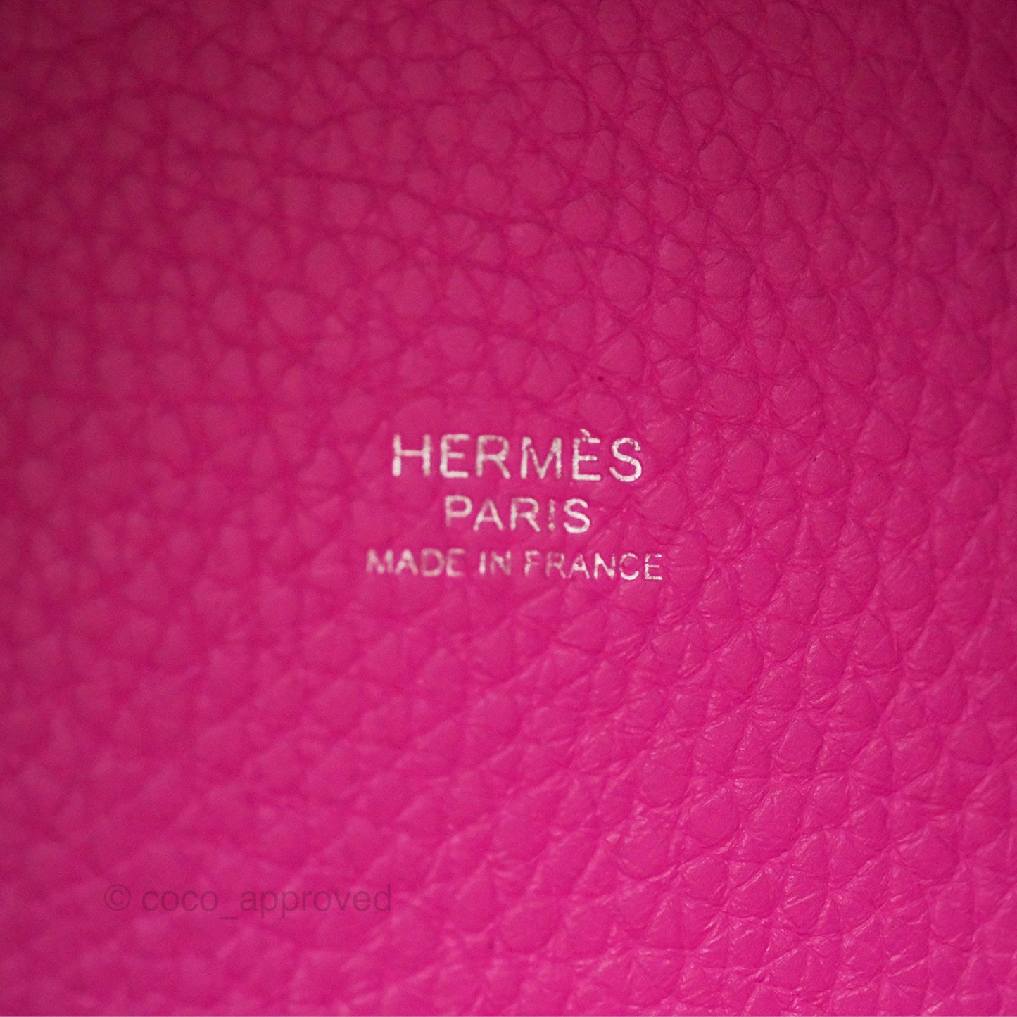 Hermès Picotin 22 Magnolia Clemence Palladium Hardware