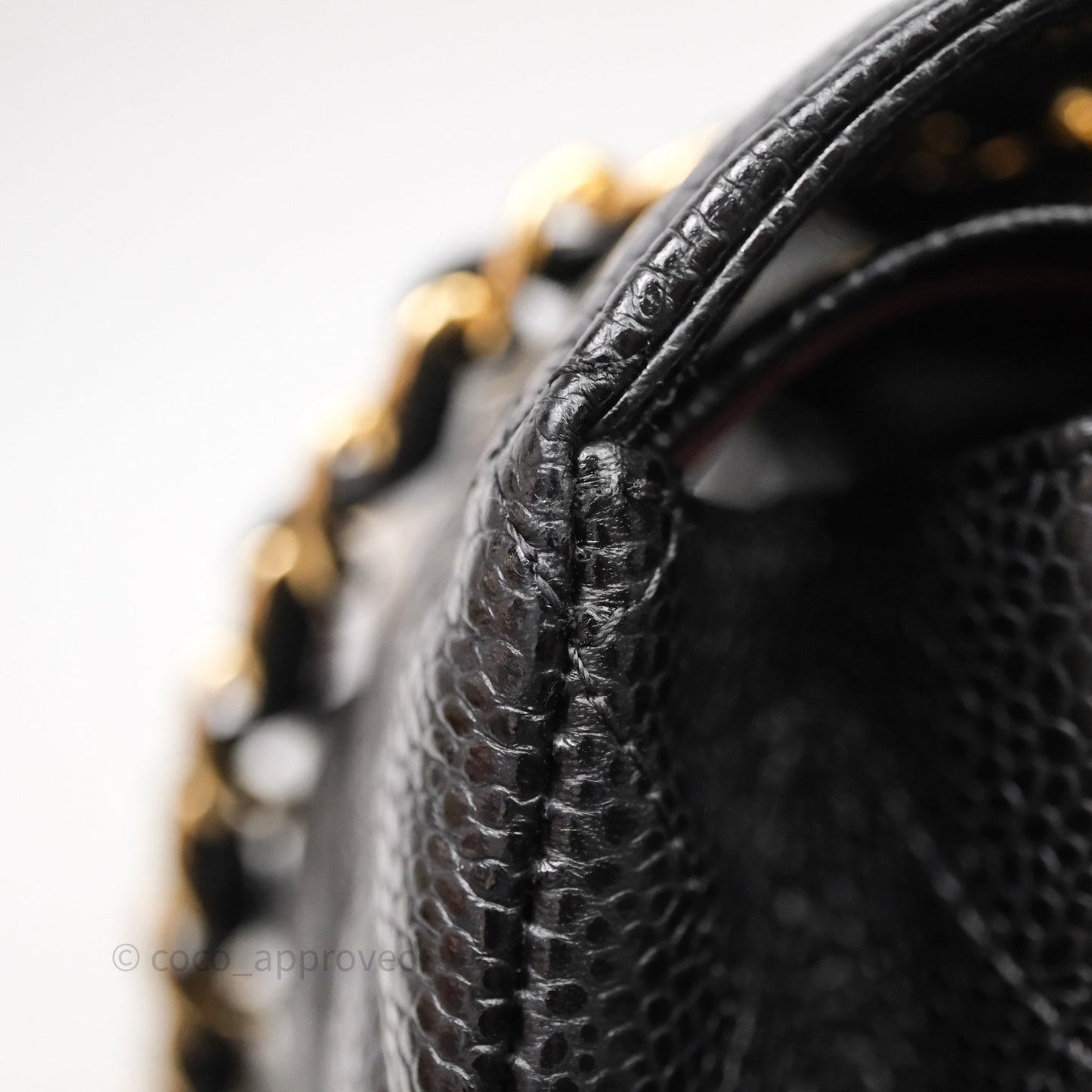 Chanel Small Classic Flap Quilted Black Caviar Gold Hardware