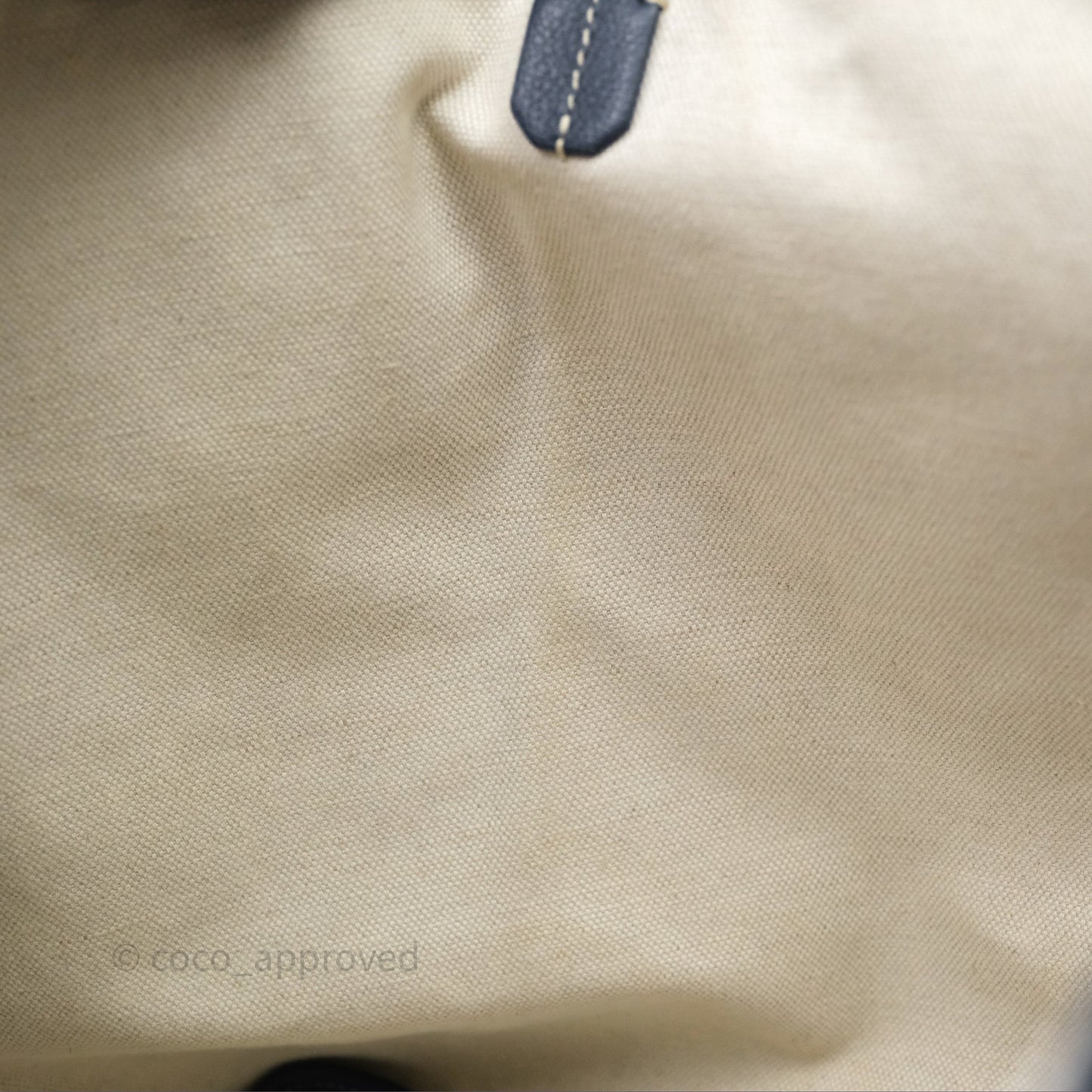 Goyard St. Louis Tote PM Navy/Tan