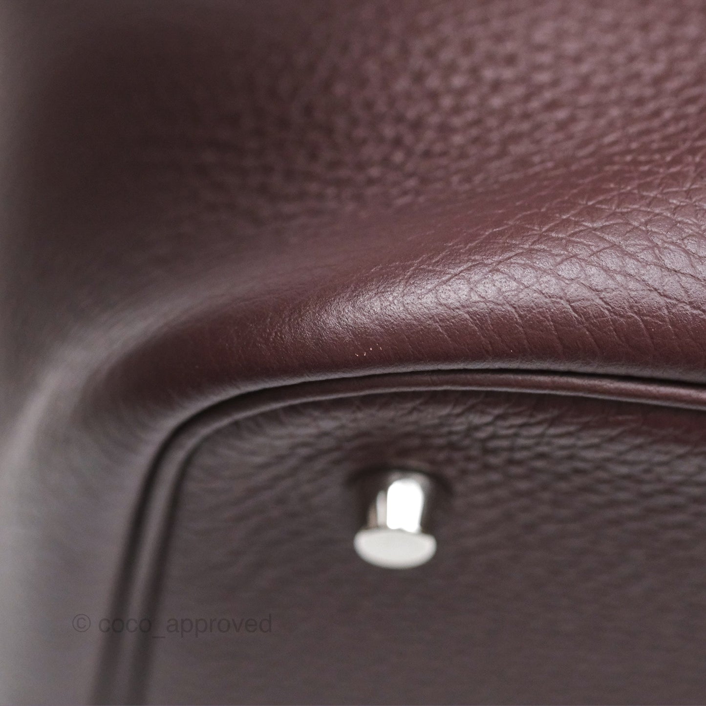 Hermès Picotin 22 Rouge Sellier Palladium Hardware