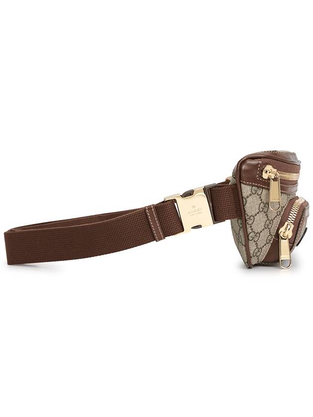 Luxury Gucci Trending 2025 Interlocking GG Supreme Canvas Belt Bag Brown