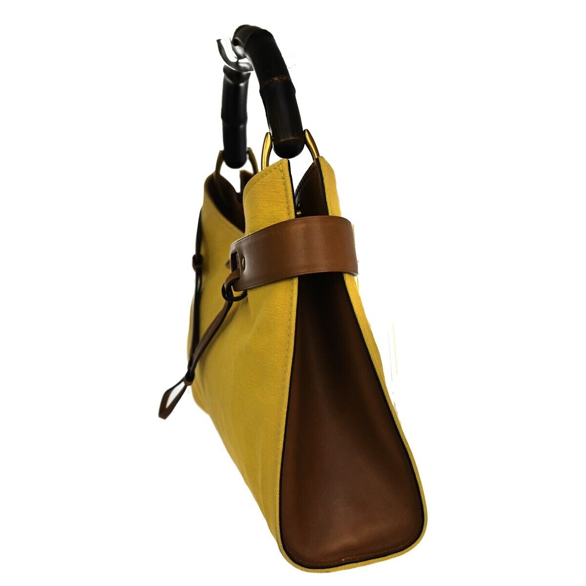 Luxury Gucci Trending 2025 Bamboo  Canvas Shoulder Bag