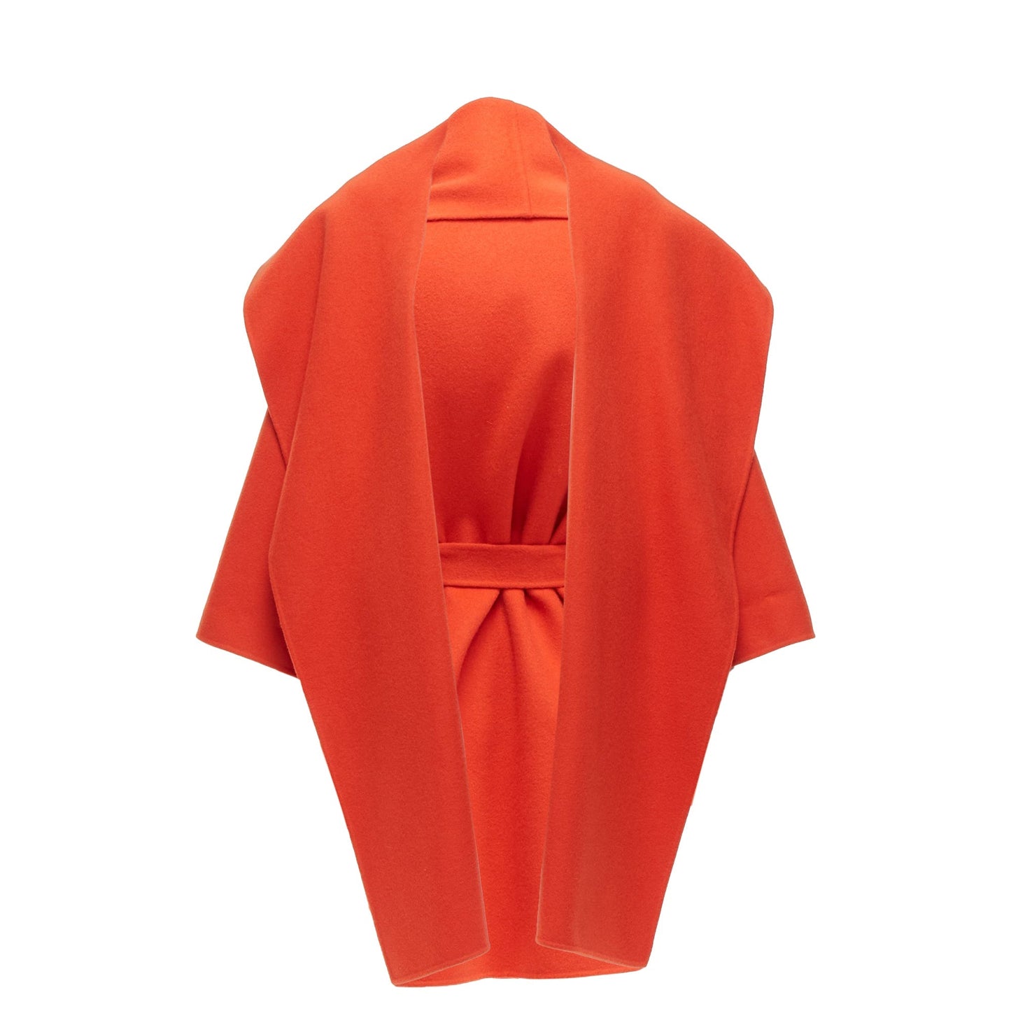 Luxury Bottega Veneta double face cashmere shawl collar belted coat