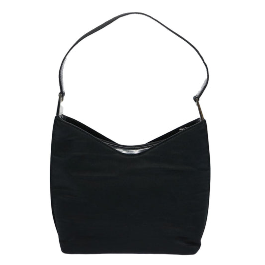 GUCCI Shoulder Bag Nylon Black  65086