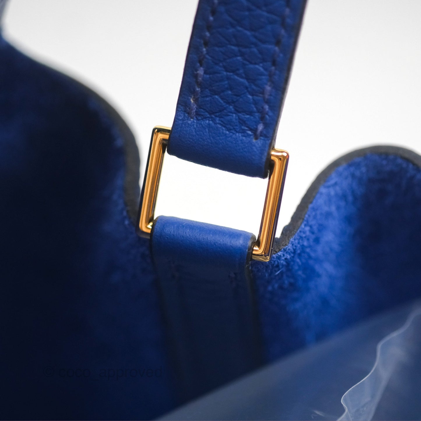 Hermès Picotin Lock 18 Bleu Royal Taurillon Clemence Gold Hardware