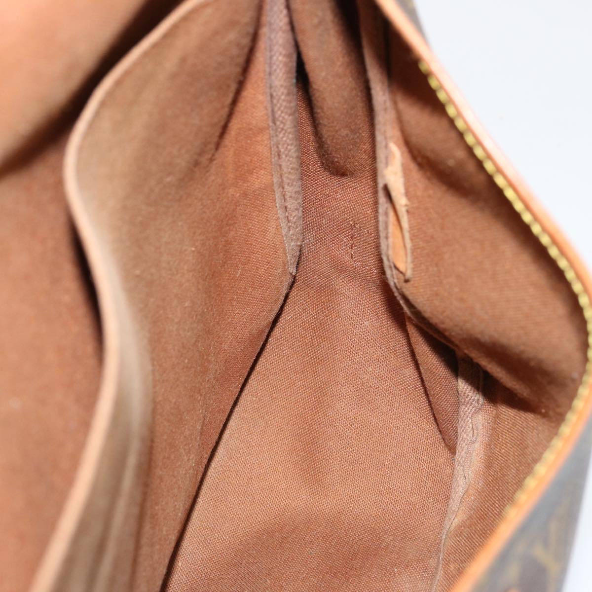 LOUIS VUITTON Monogram Saumur 35 Shoulder Bag M42254 LV 65145