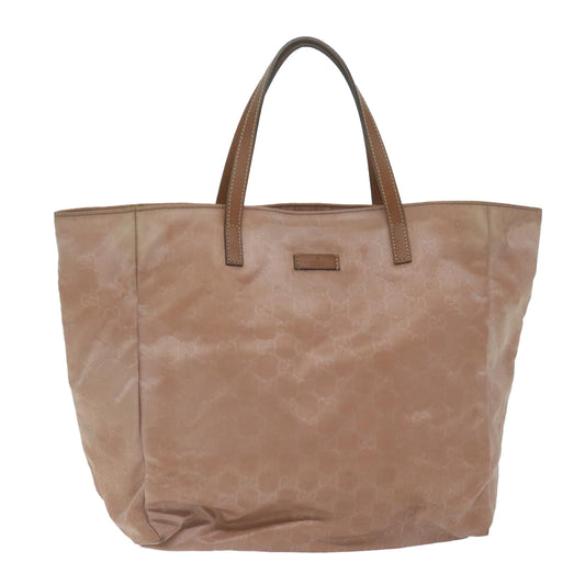 GUCCI GG Canvas Tote Bag Pink 282439  65153