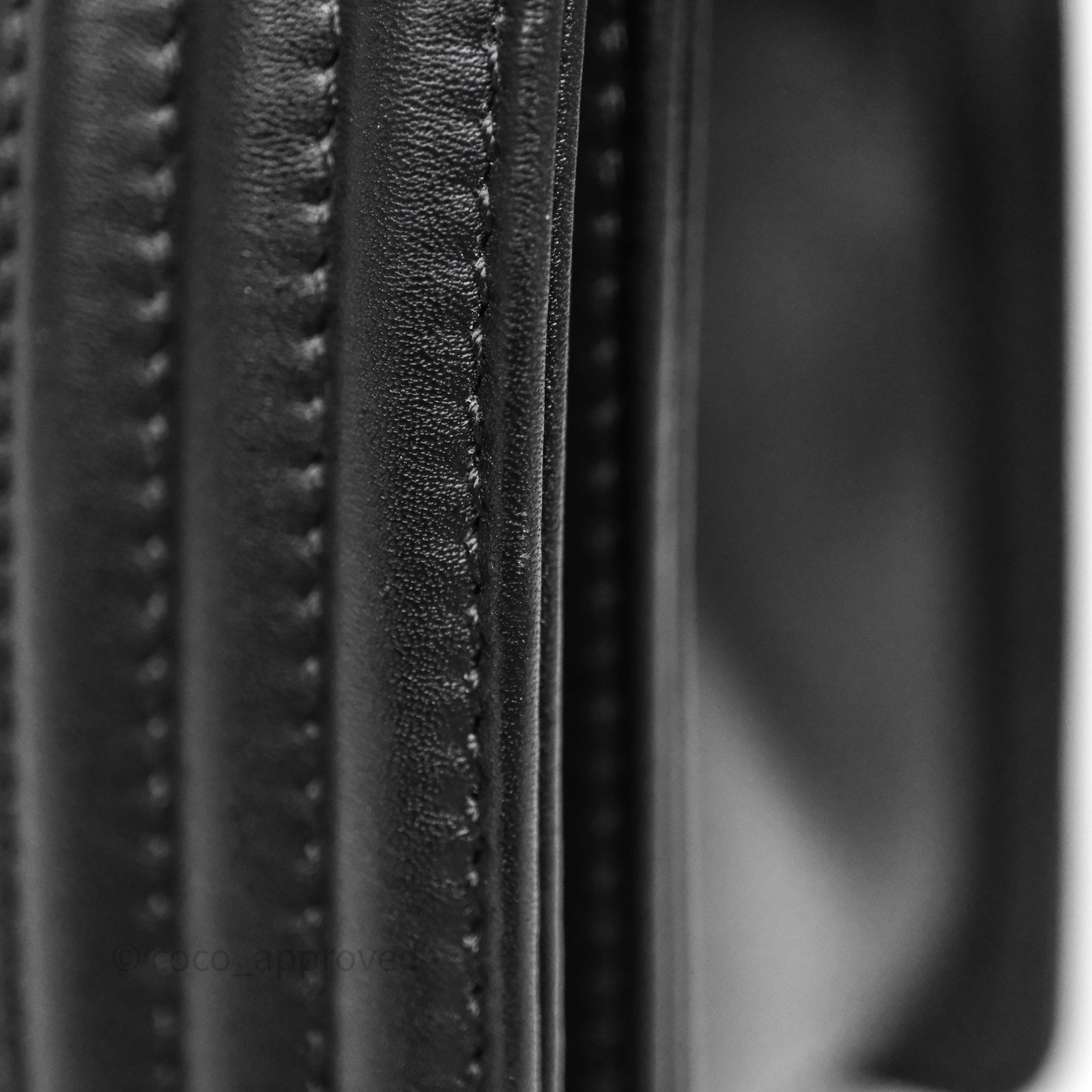 Chanel Small Boy Quilted Black Calfskin Aged Gold Hardware