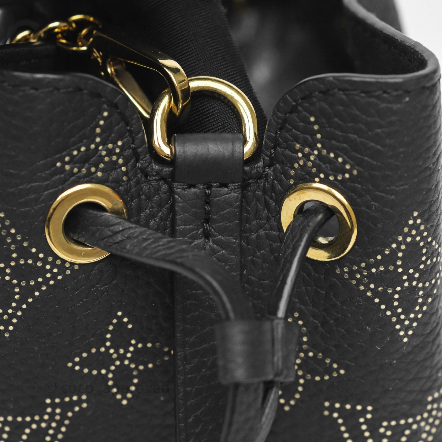 Louis Vuitton Pico Bella Mahina Black Gold