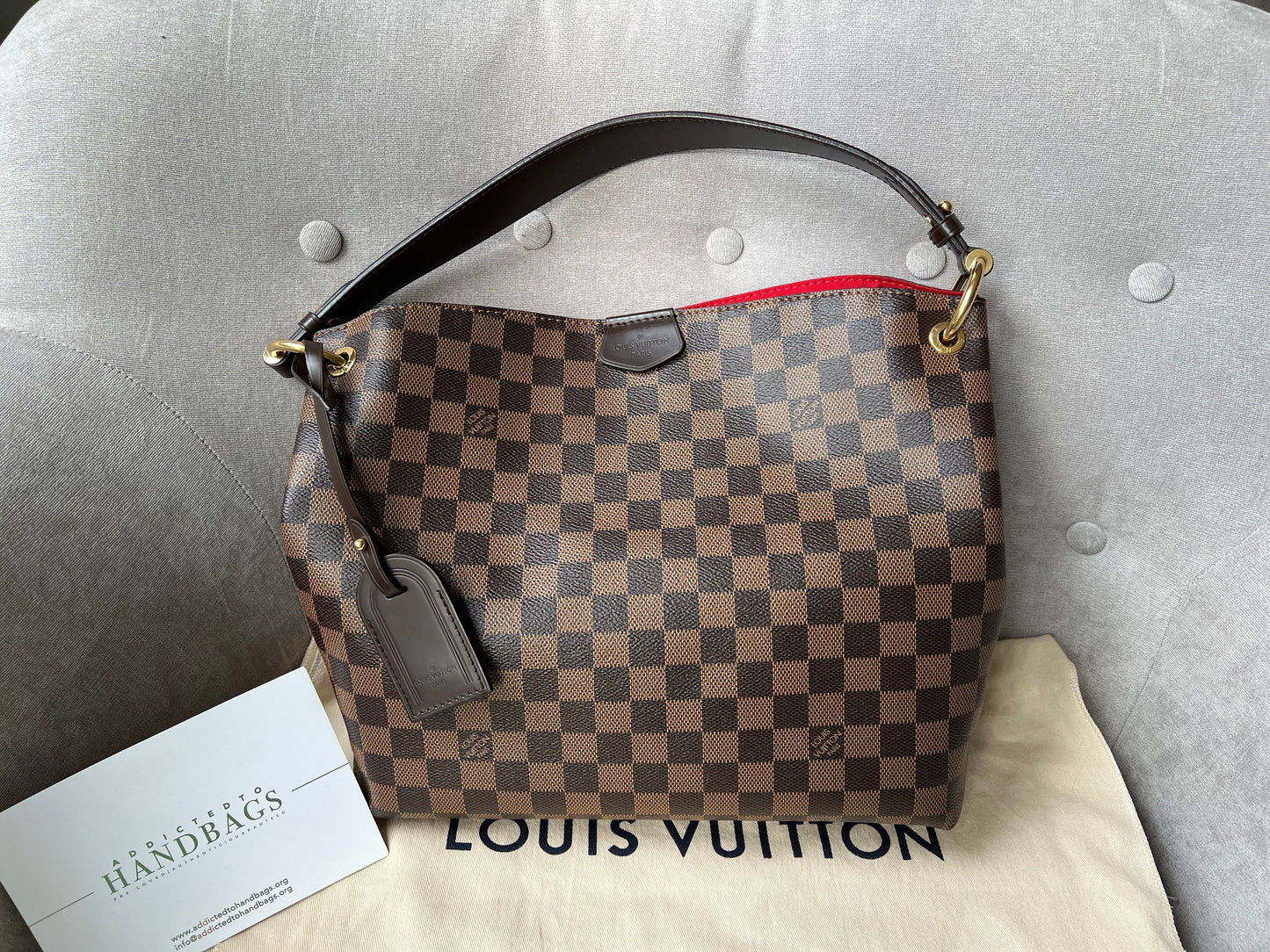 Louis Vuitton Graceful PM Damier Ebene (RRP £1,360)