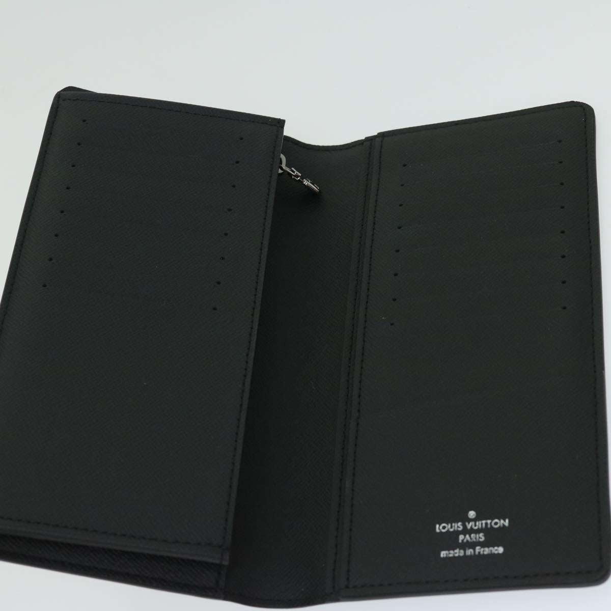 LOUIS VUITTON Monogram Eclipse Portefeuille Braza Wallet M61697 LV 65230SA