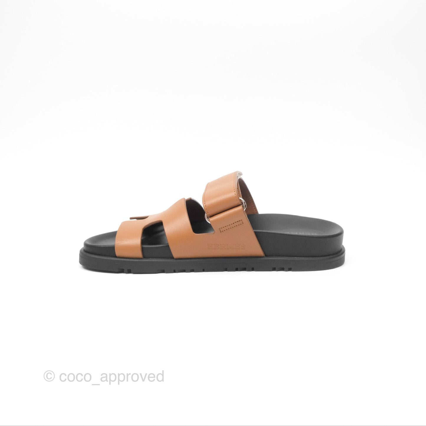 Hermès Chypre Sandal Gold Calfskin Size 35.5