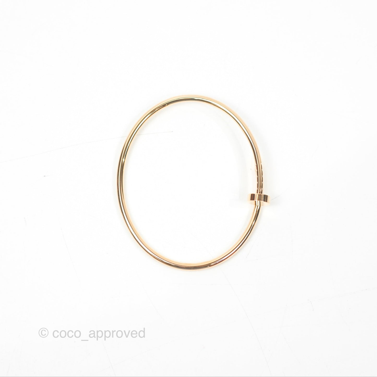 Cartier Small Juste Un Clou Bracelet Pink Gold