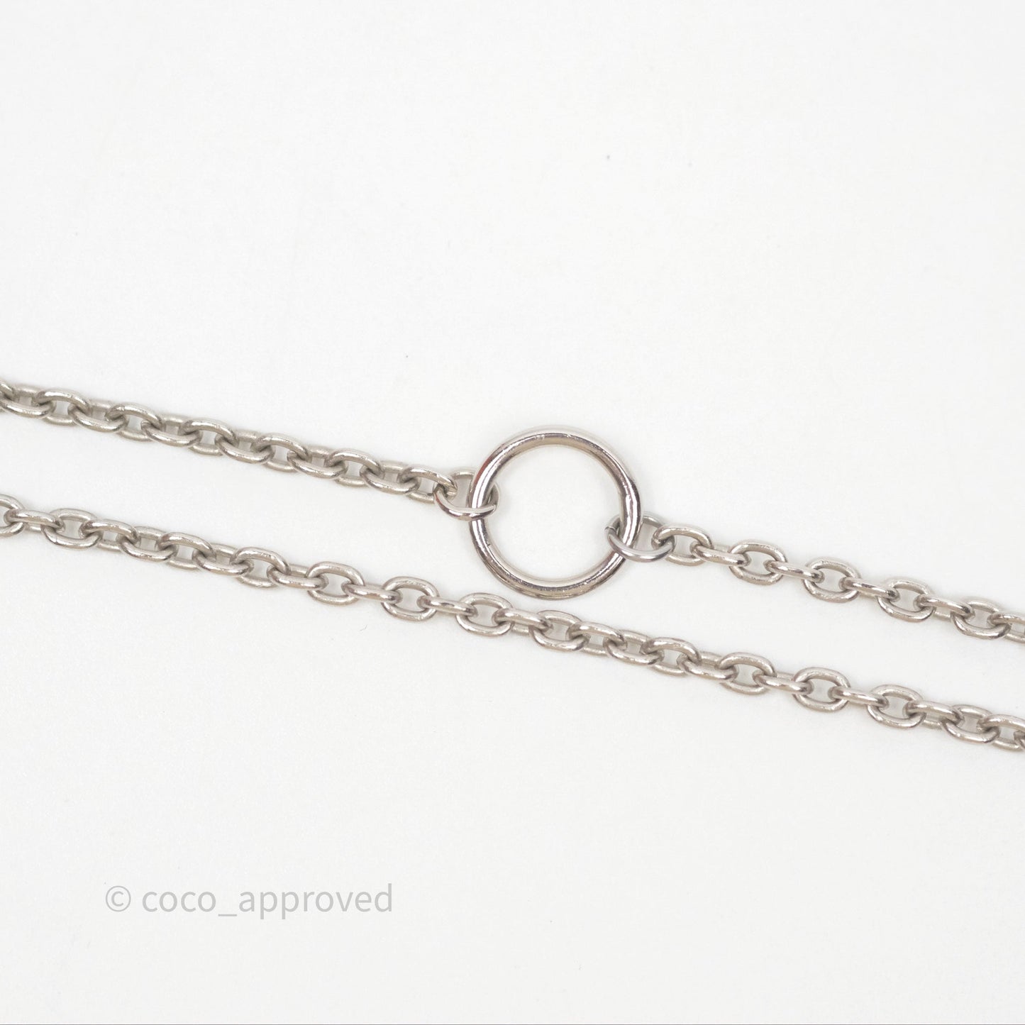 Hermès Panache Necklace Brushed Palladium Hardware