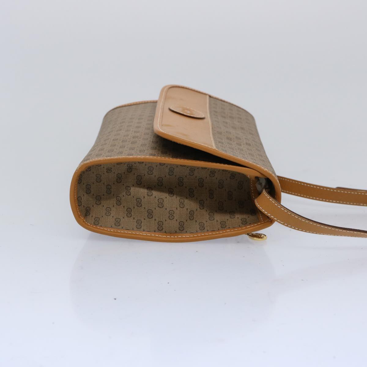 GUCCI Micro GG Supreme Shoulder Bag PVC Beige 004 261 0264  65293