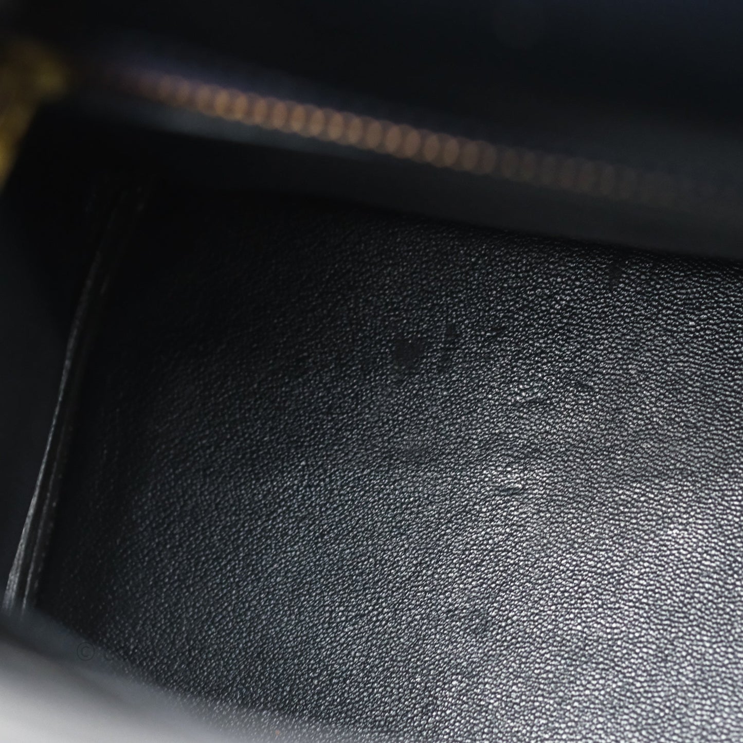 Hermès Vintage Kelly 28 Retourn Navy Box Leather Gold Hardware