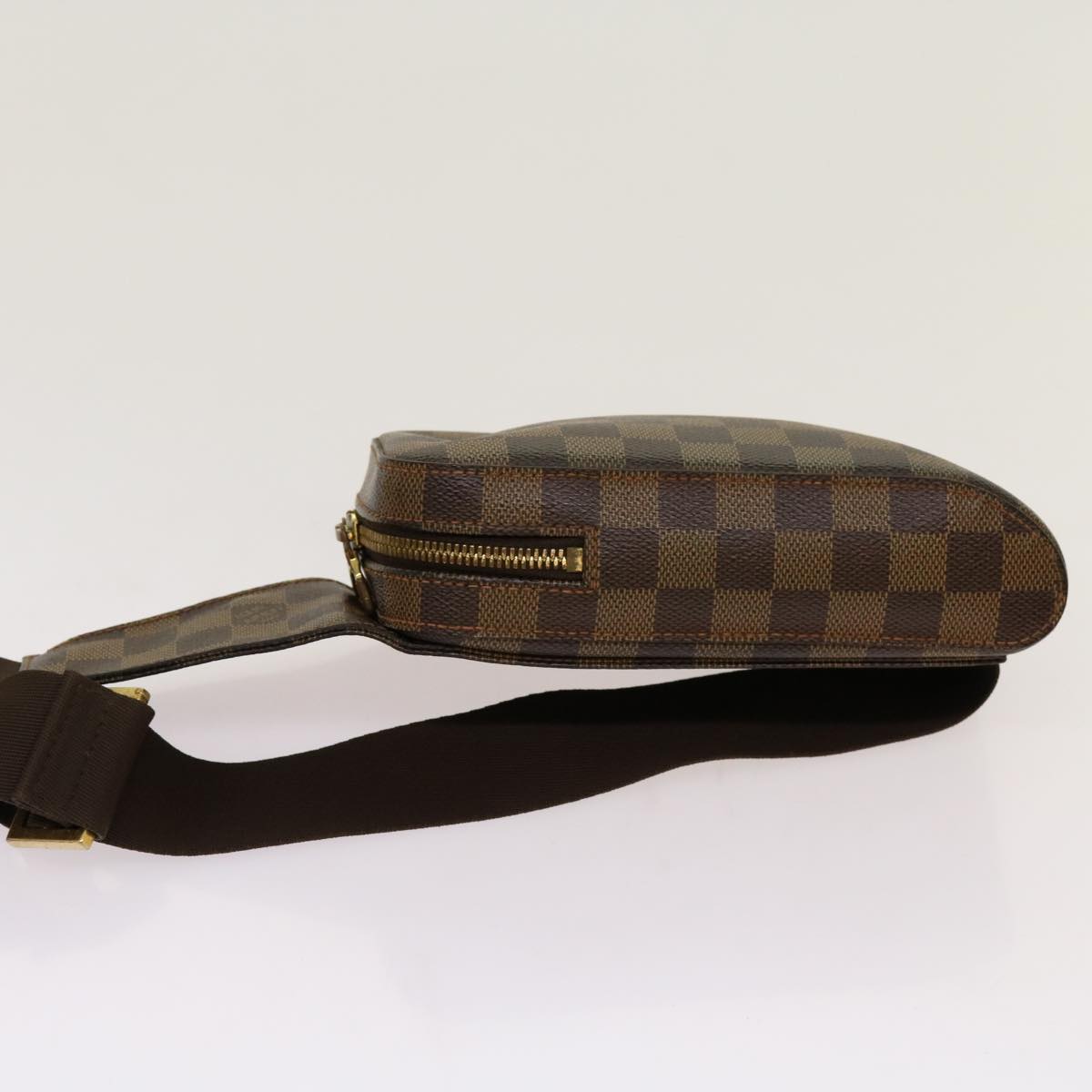 LOUIS VUITTON Damier Ebene Geronimos Shoulder Bag N51994 LV 65344
