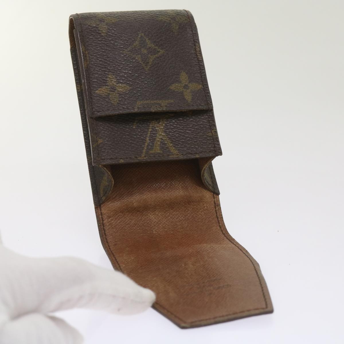 LOUIS VUITTON Monogram Damier Ebene Cigarette Case 5Set LV 65358
