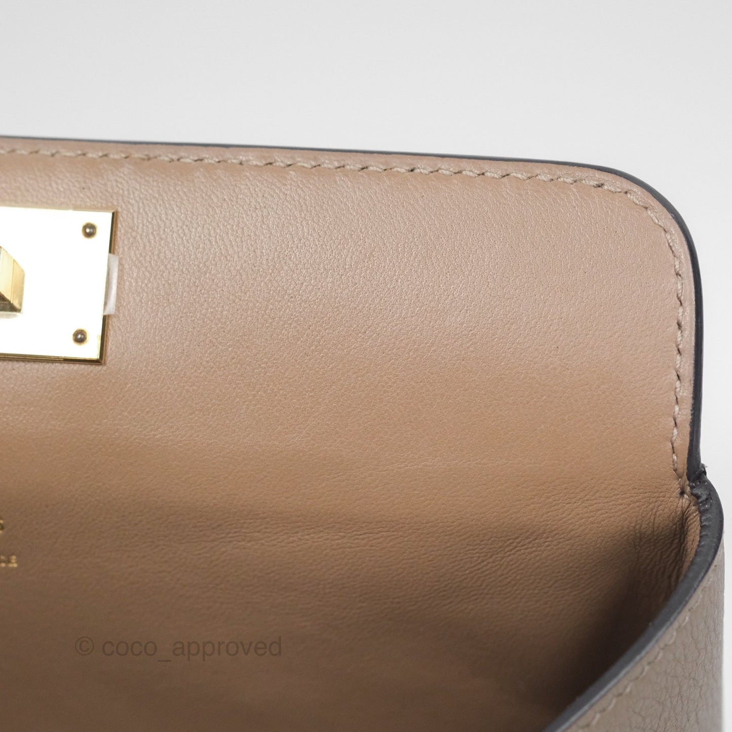 Hermès ToolBox 20 Gris Asphalte M8 Evercolor Gold Hardware