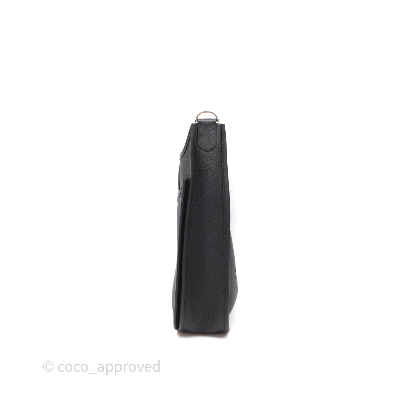 Hermes Evelyne III 29 Black Clemence Palladium Hardware