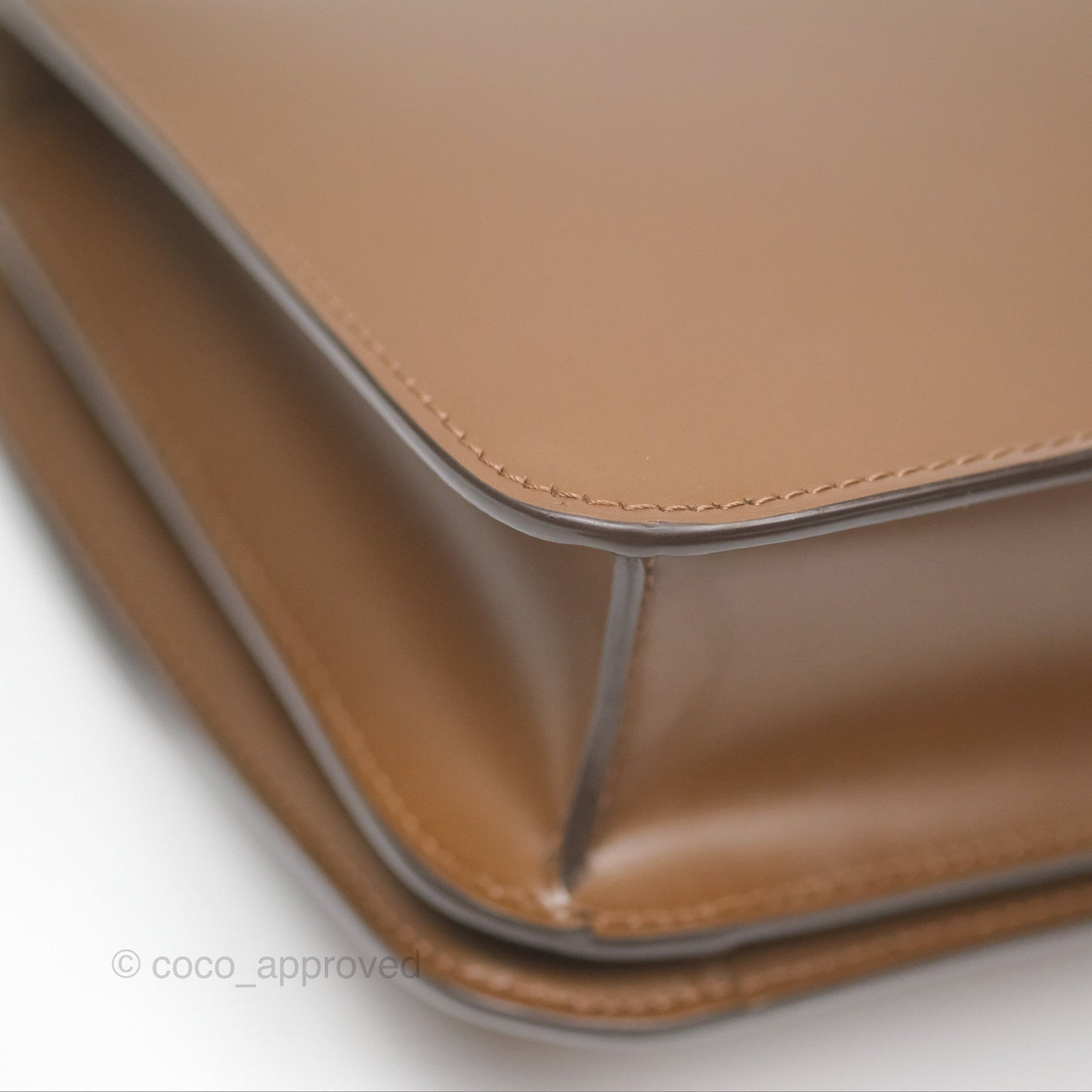 Celine Teen Classic Box Flap Caramel Box Calfskin
