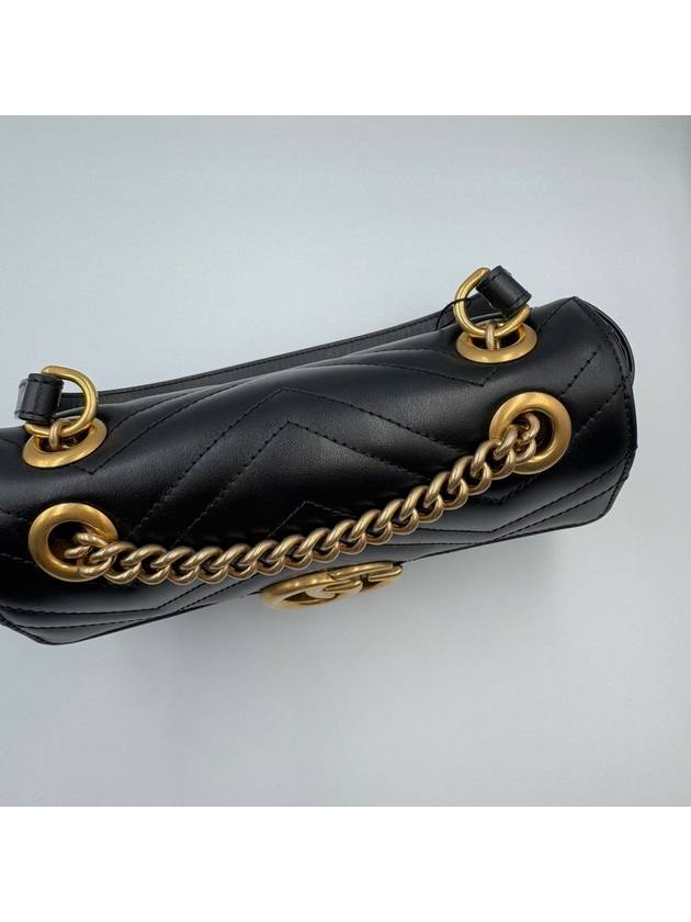 Luxury Gucci Trending 2025 GG Marmont Matelasse Mini Flap Bag 446744