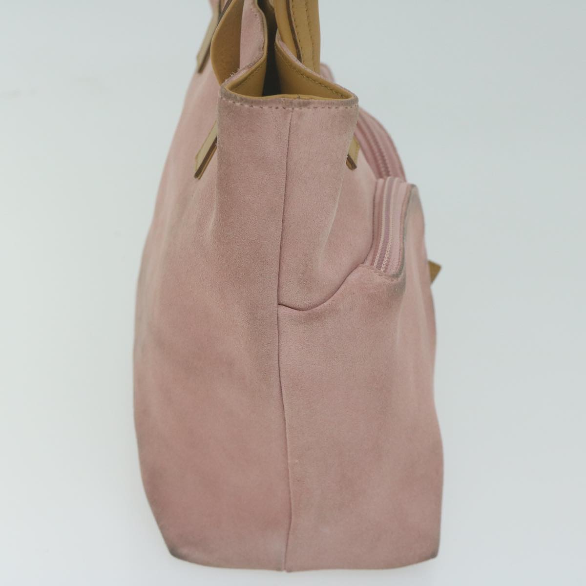 GUCCI Hand Bag Suede Pink 002 1080  65501