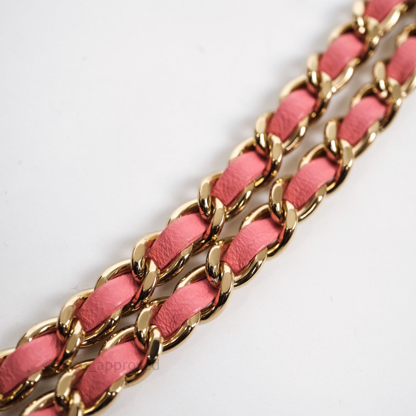 Chanel Top Handle Mini Rectangular Flap Pink Lambskin Gold Hardware