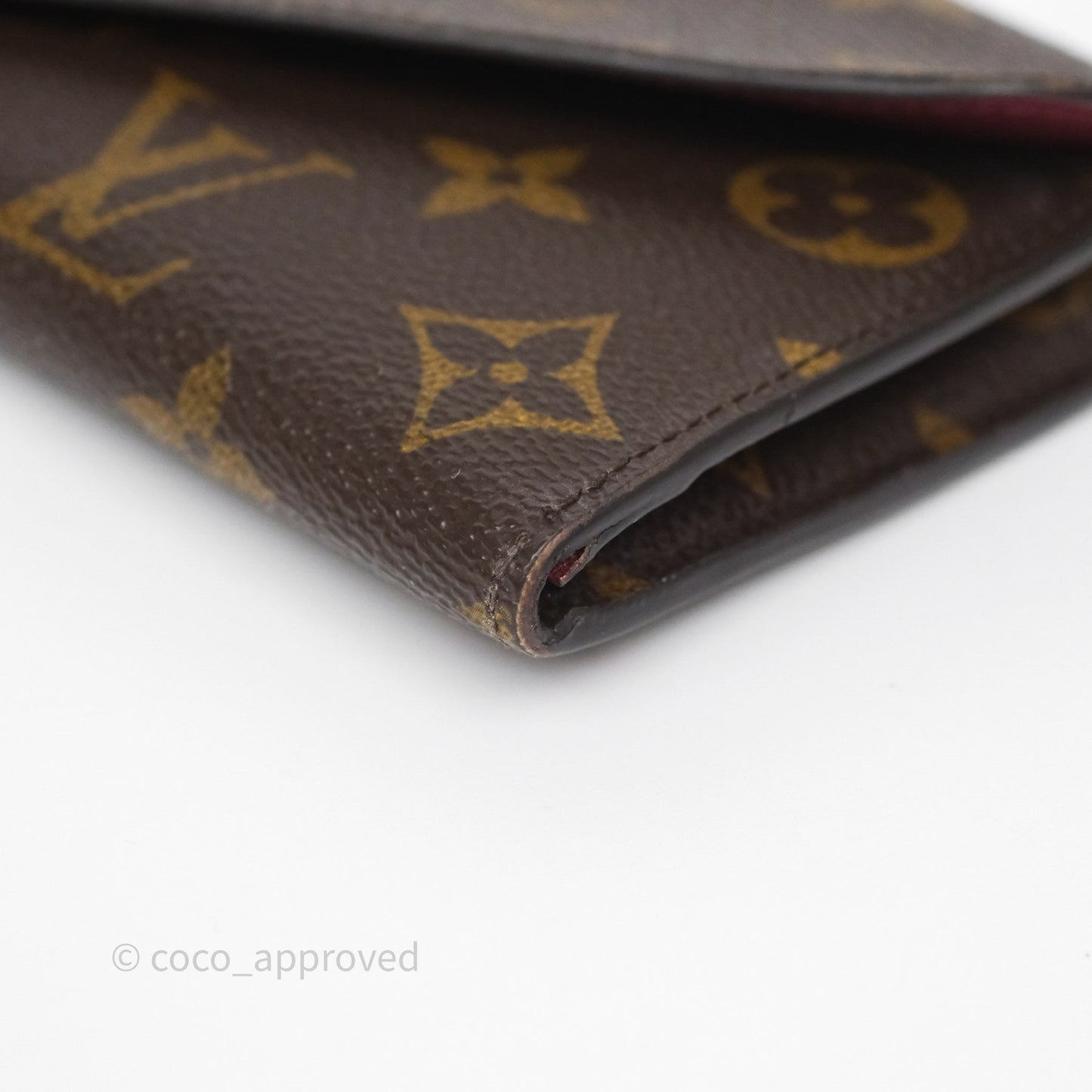 Louis Vuitton Josephine Wallet Monogram Canvas Fuchsia