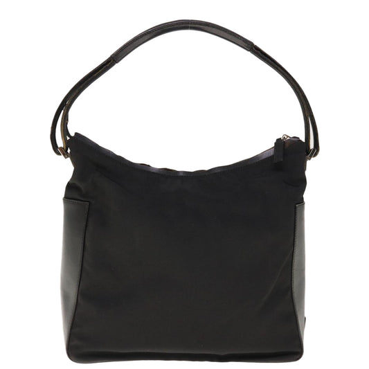 GUCCI Shoulder Bag Nylon Black  65560