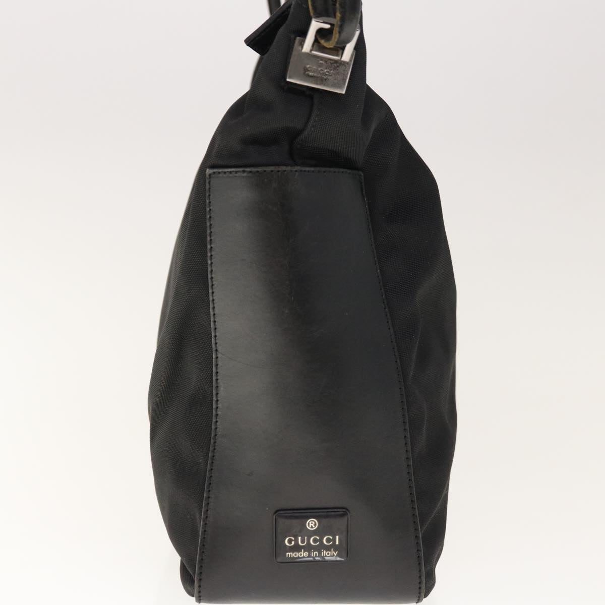 GUCCI Shoulder Bag Nylon Black  65560