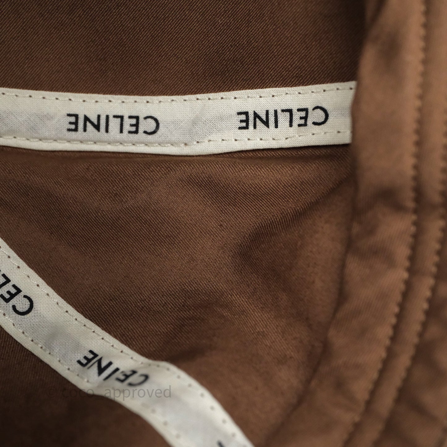 Celine Baseball Cap Cotton Triomphe