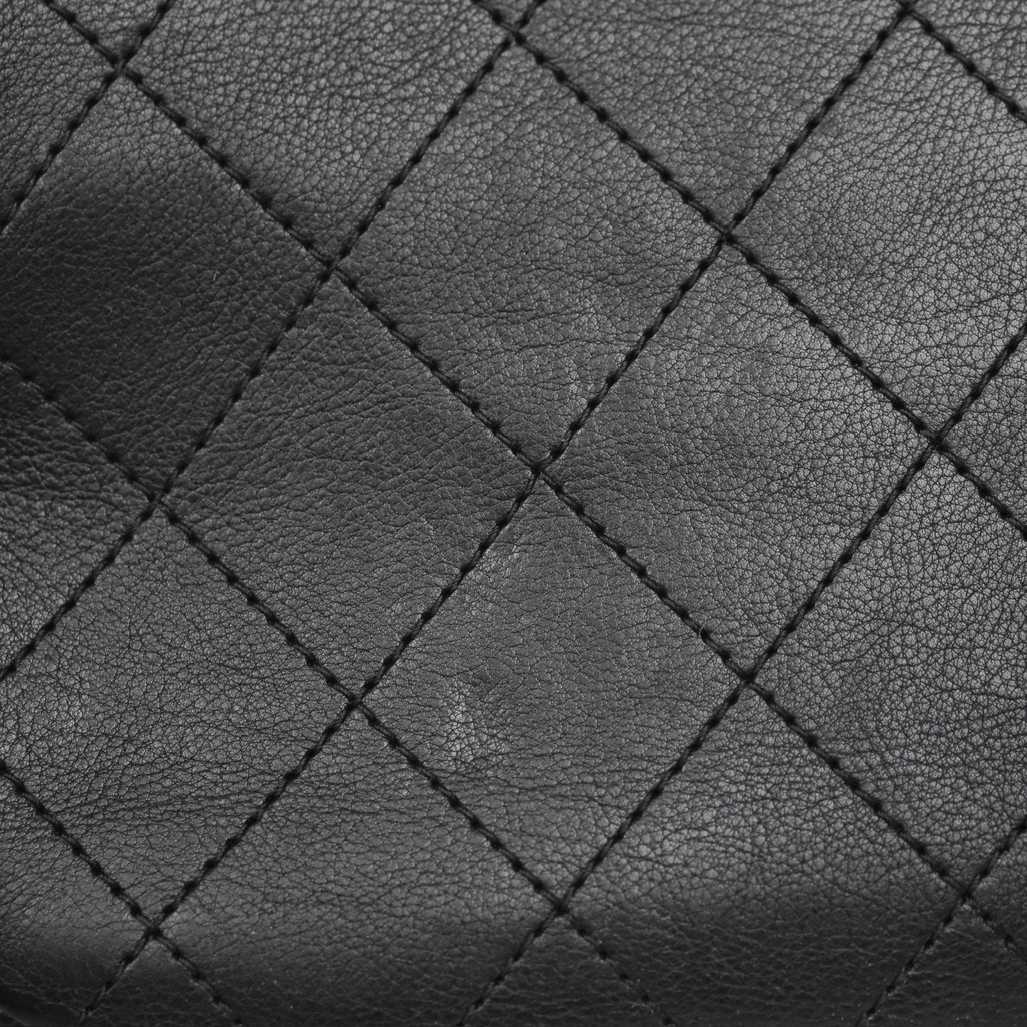 Chanel Small Precious Union Flap Black Calfskin Gold & Silver Hardware