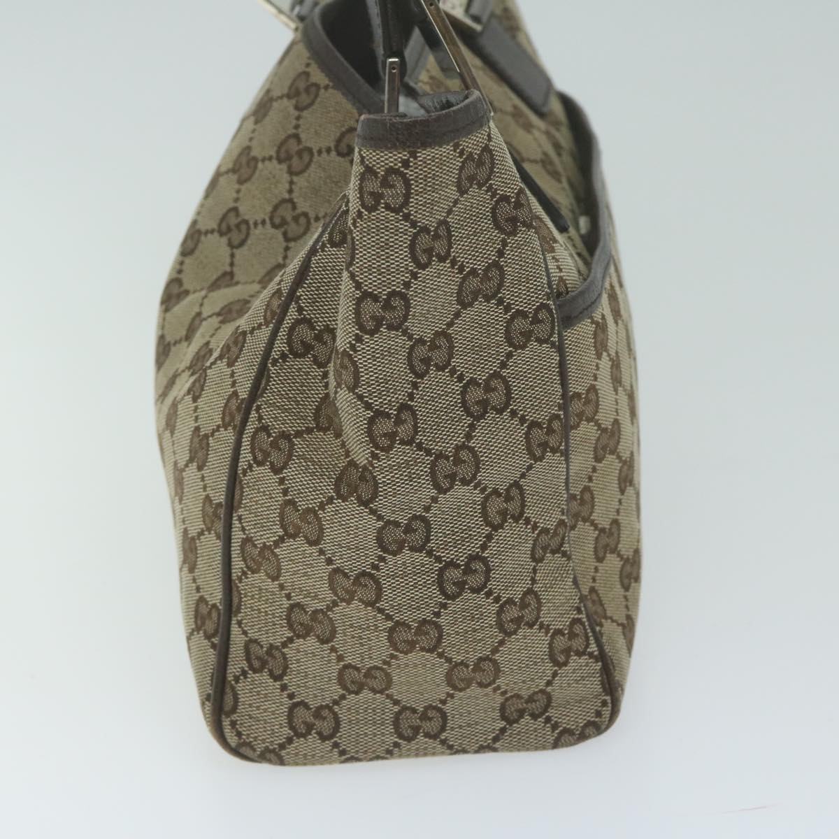 GUCCI GG Canvas Web Sherry Line Tote Bag Beige Red Green 145810  65711