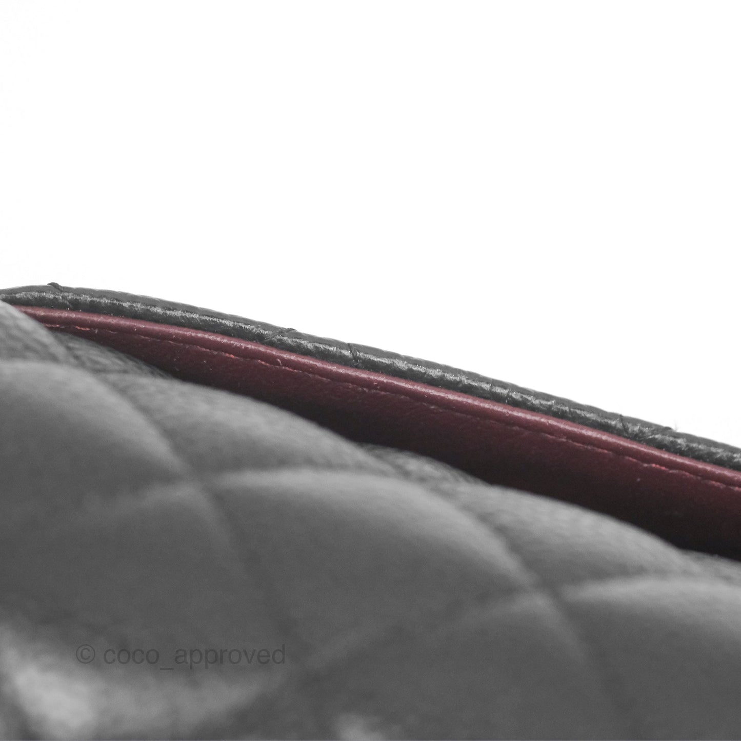 Chanel Classic M/L Medium Flap Quilted Black Caviar Silver Hardware