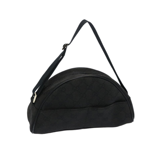 GUCCI GG Canvas Hand Bag Black 90781  65889