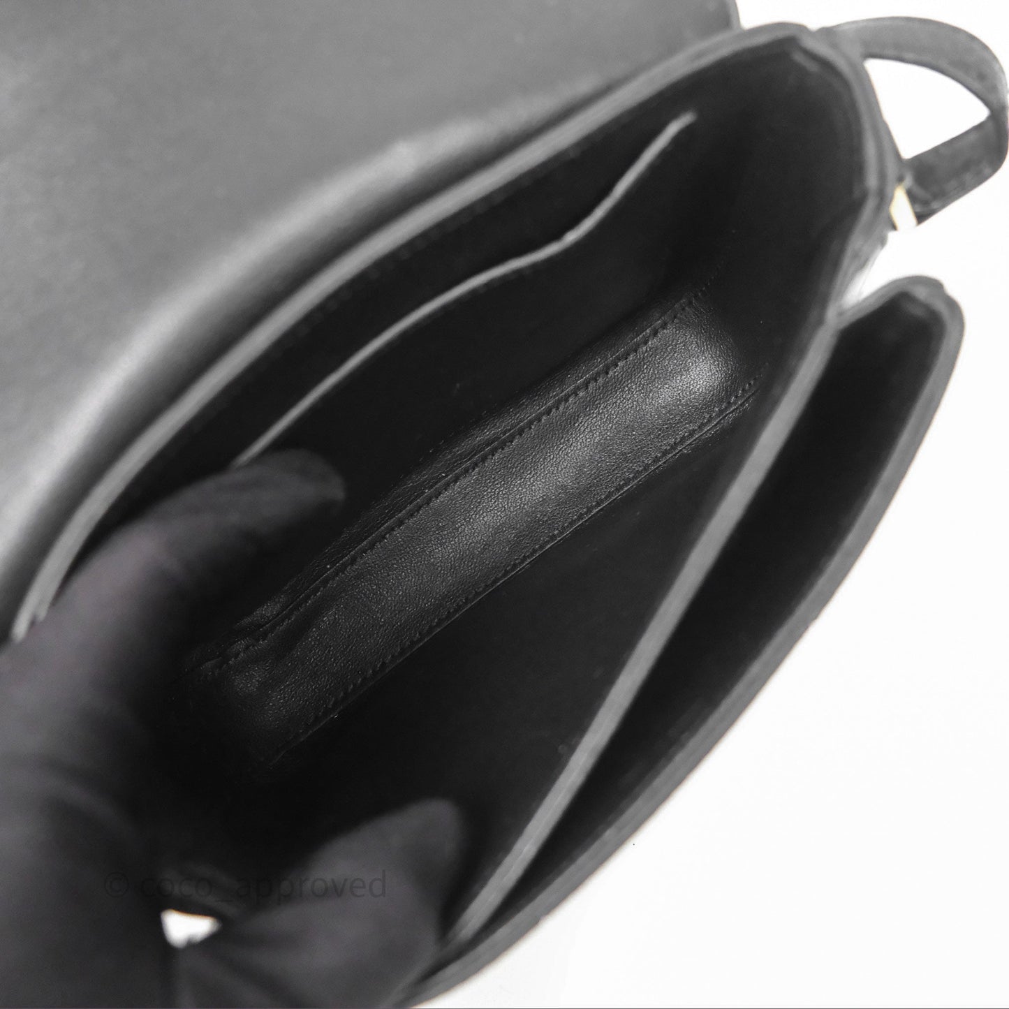Celine Lizard Small Pampille C Bag Black Gold Hardware
