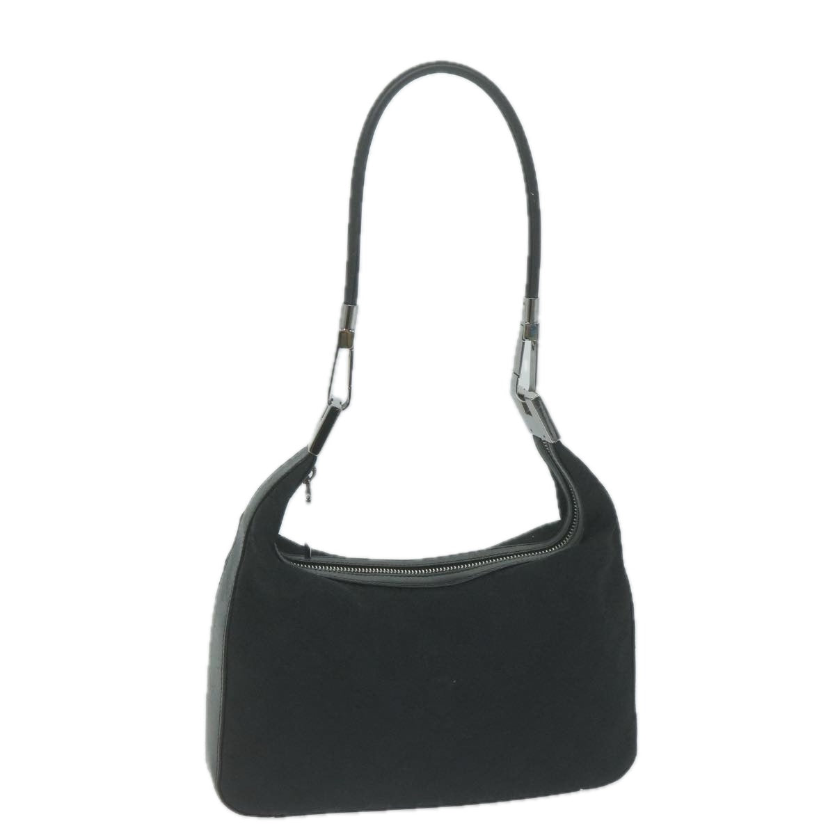 GUCCI GG Canvas Shoulder Bag Black 001 3812  65953