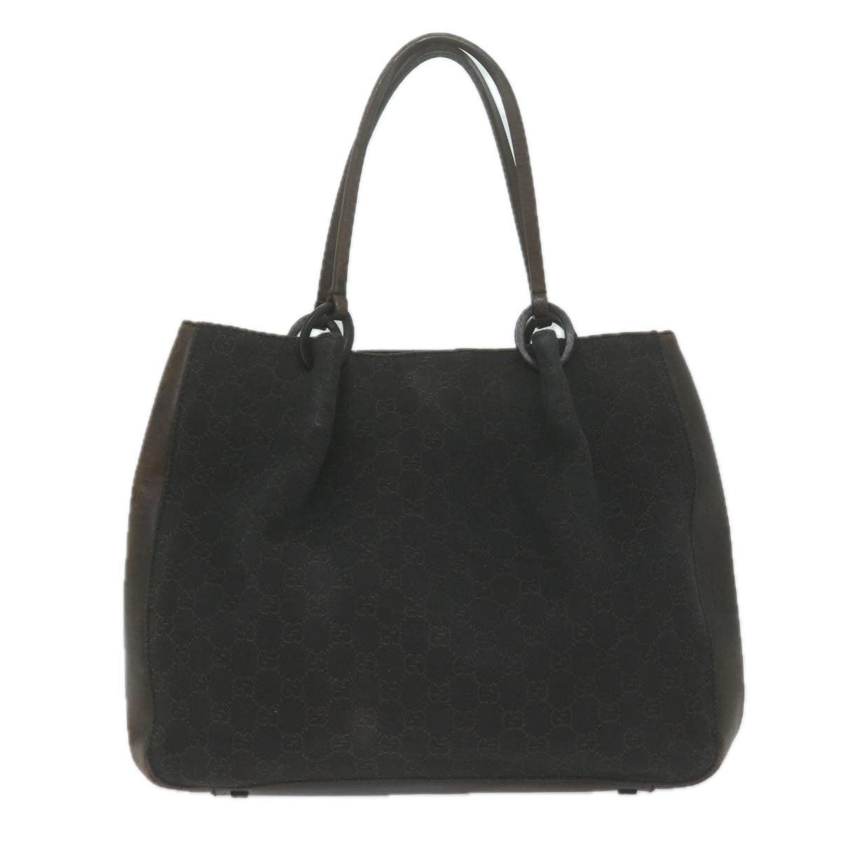 GUCCI GG Canvas Hand Bag Brown 101920  65958
