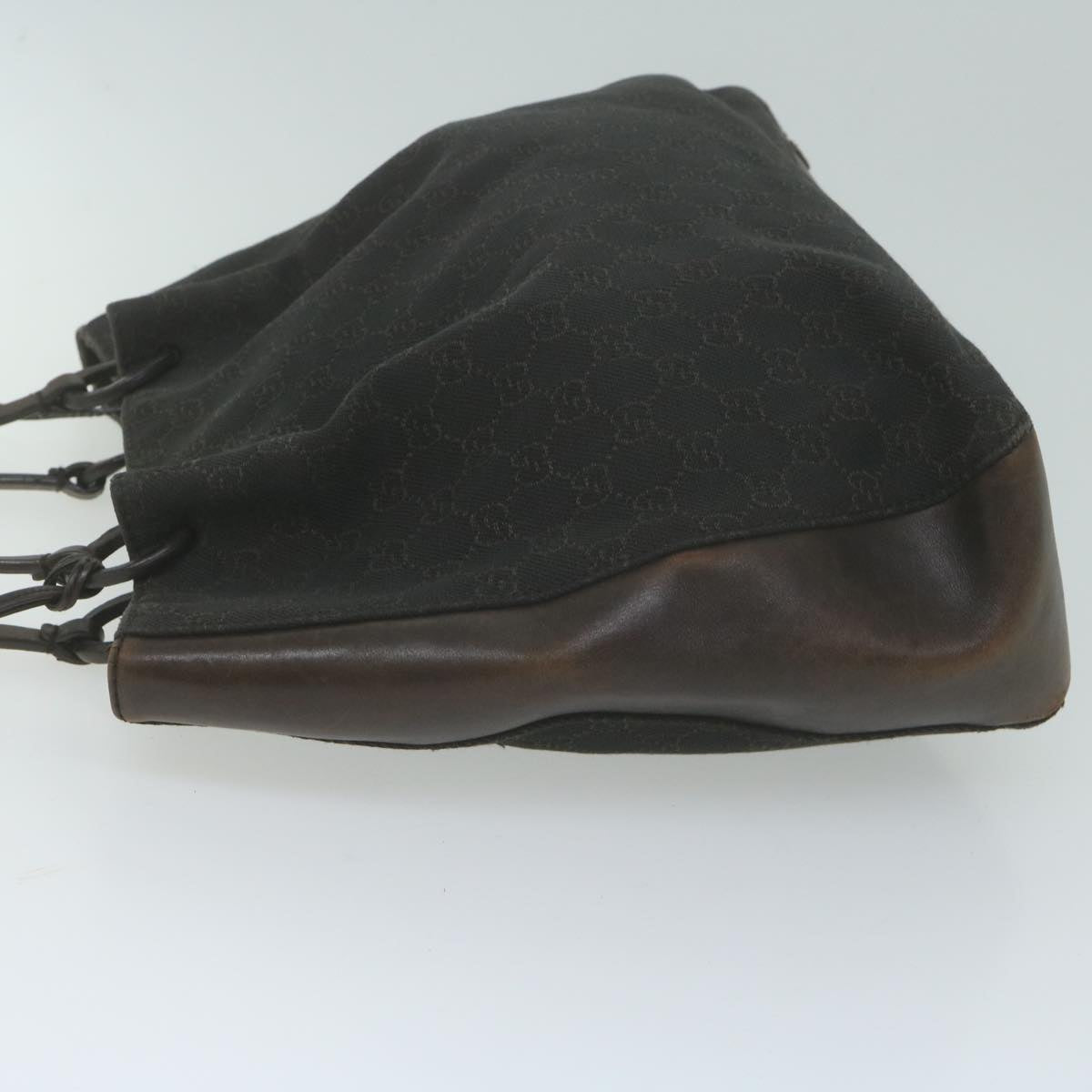 GUCCI GG Canvas Hand Bag Brown 101920  65958