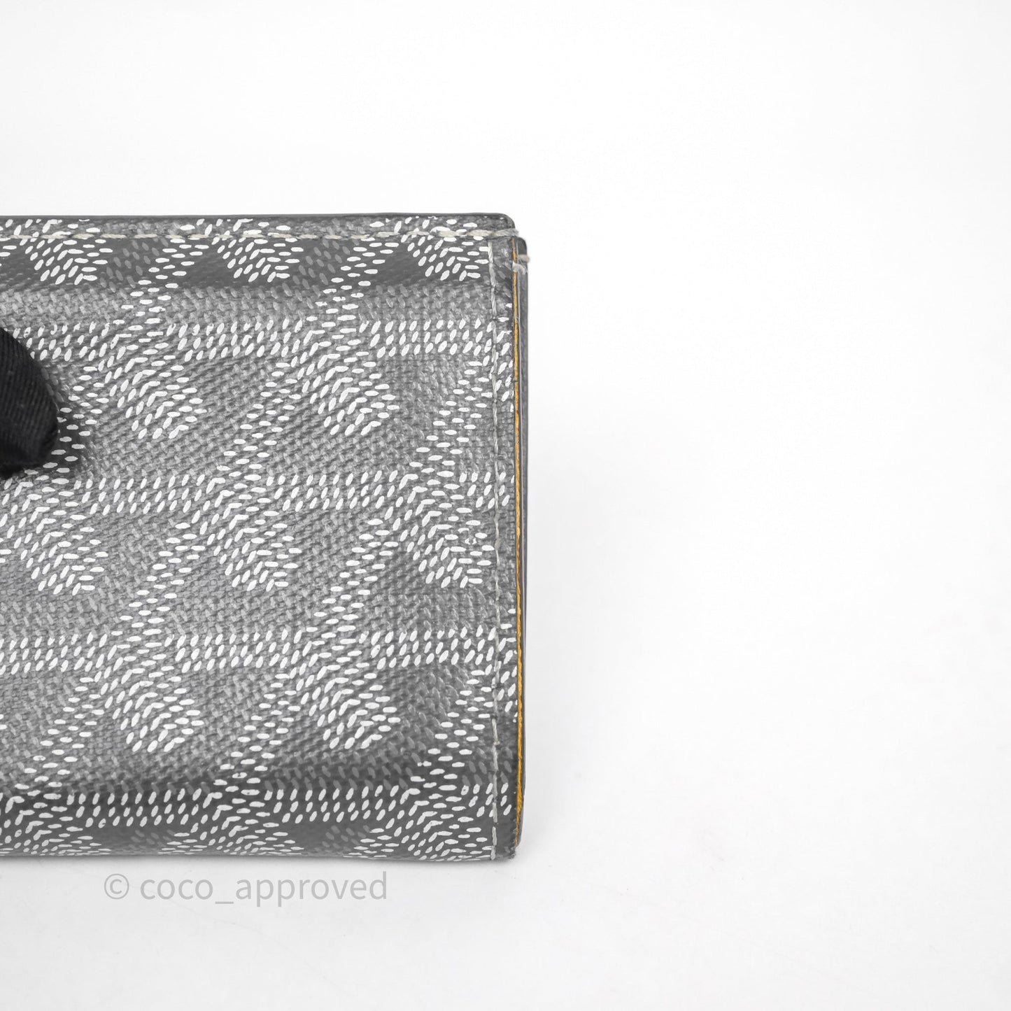 Goyard Saint Pierre Card Wallet Grey Goyardine