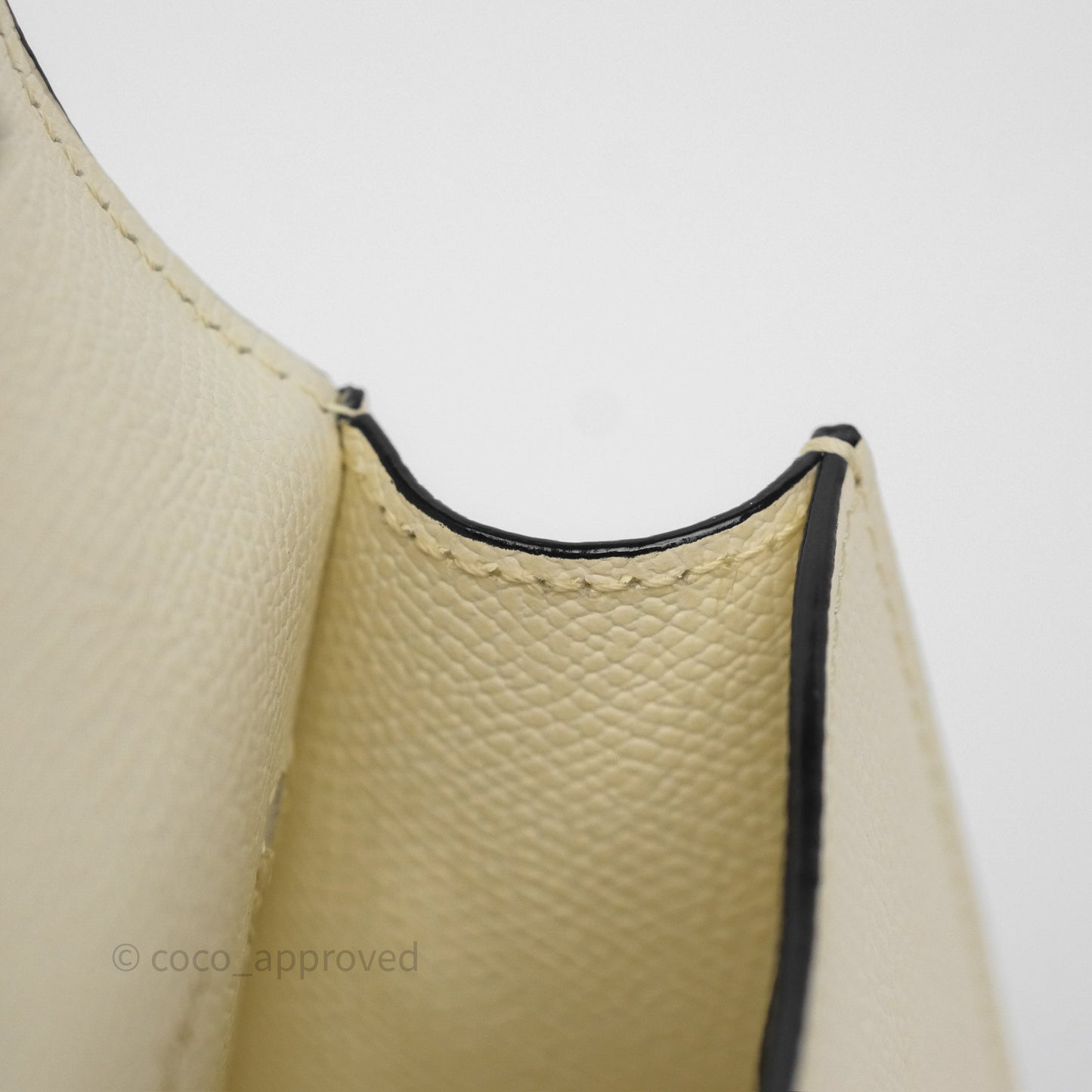 Valextra Iside Belt Bag Pergamena White Calfskin