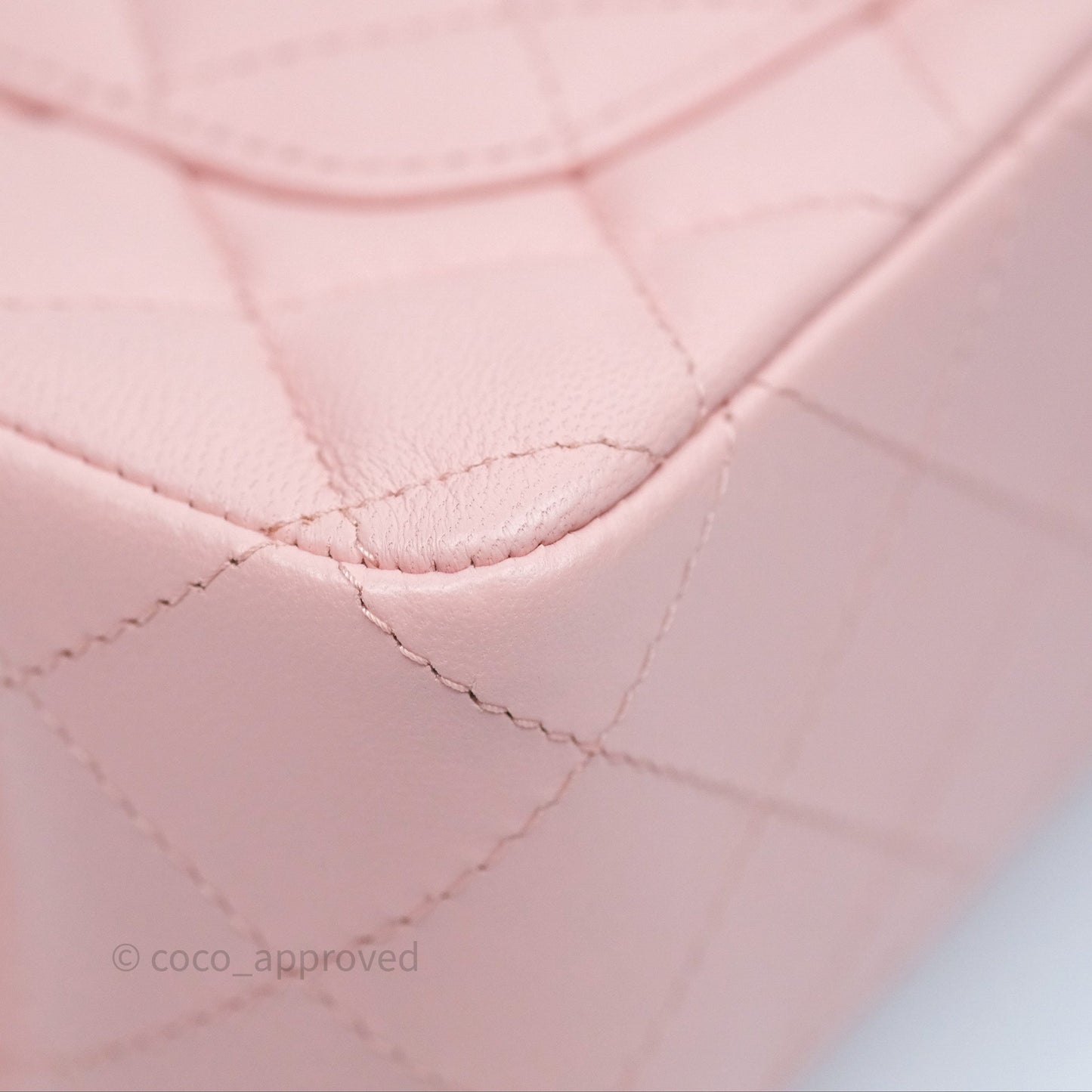 Chanel Quilted Mini Rectangular Flap Pink Lambskin Gold Hardware