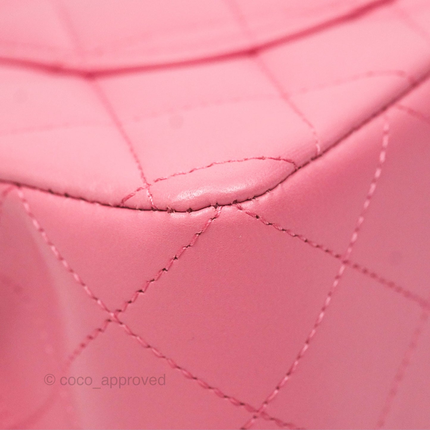 Chanel Small Classic Quilted Flap Pink Lambskin Gold Hardware