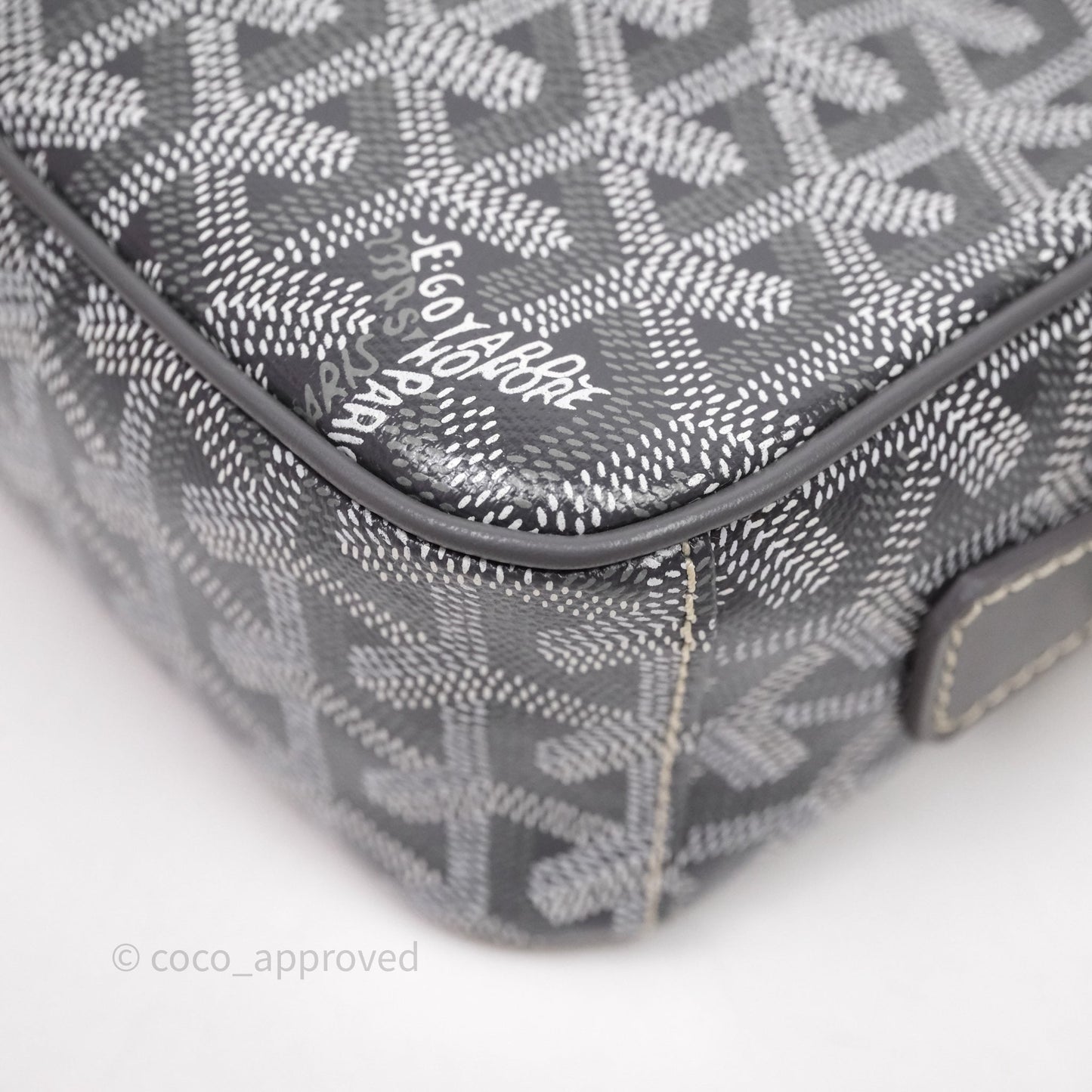 Goyard Cap-Vert PM Bag Grey Goyardine