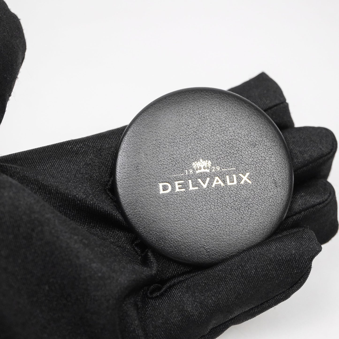 Delvaux Tempête Mini Black Calfskin Gold Hardware