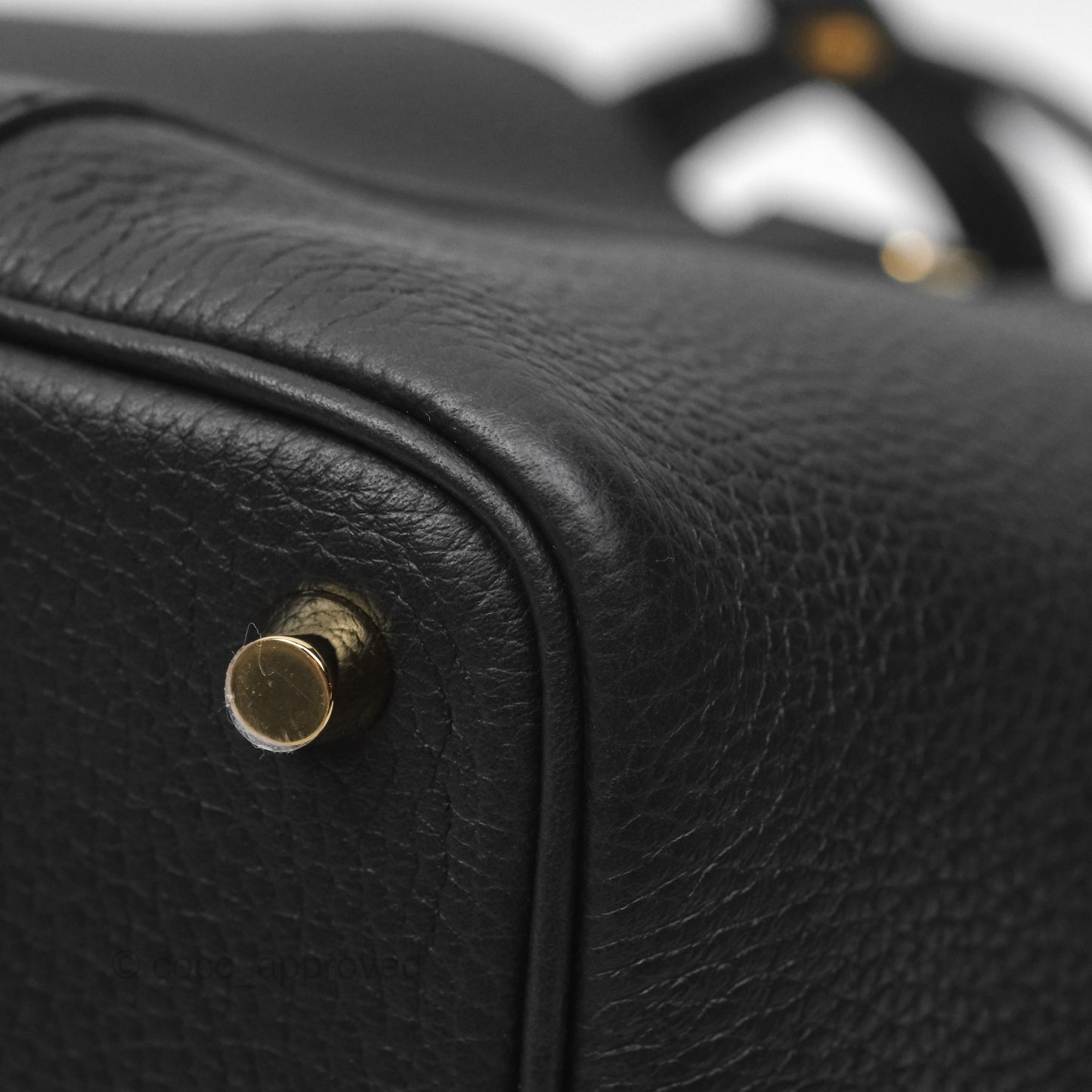 Hermès Picotin Lock 18 Noir 89 Taurillon Clemence Gold Hardware