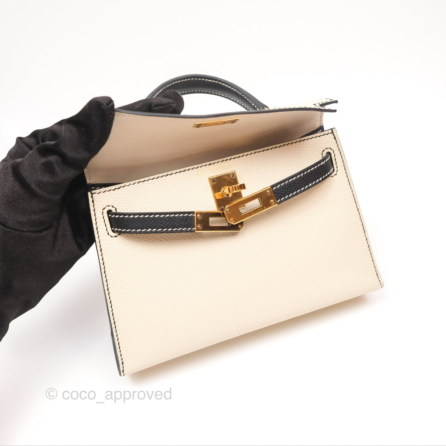 Hermès Mini Kelly II HSS Epsom Gold Hardware